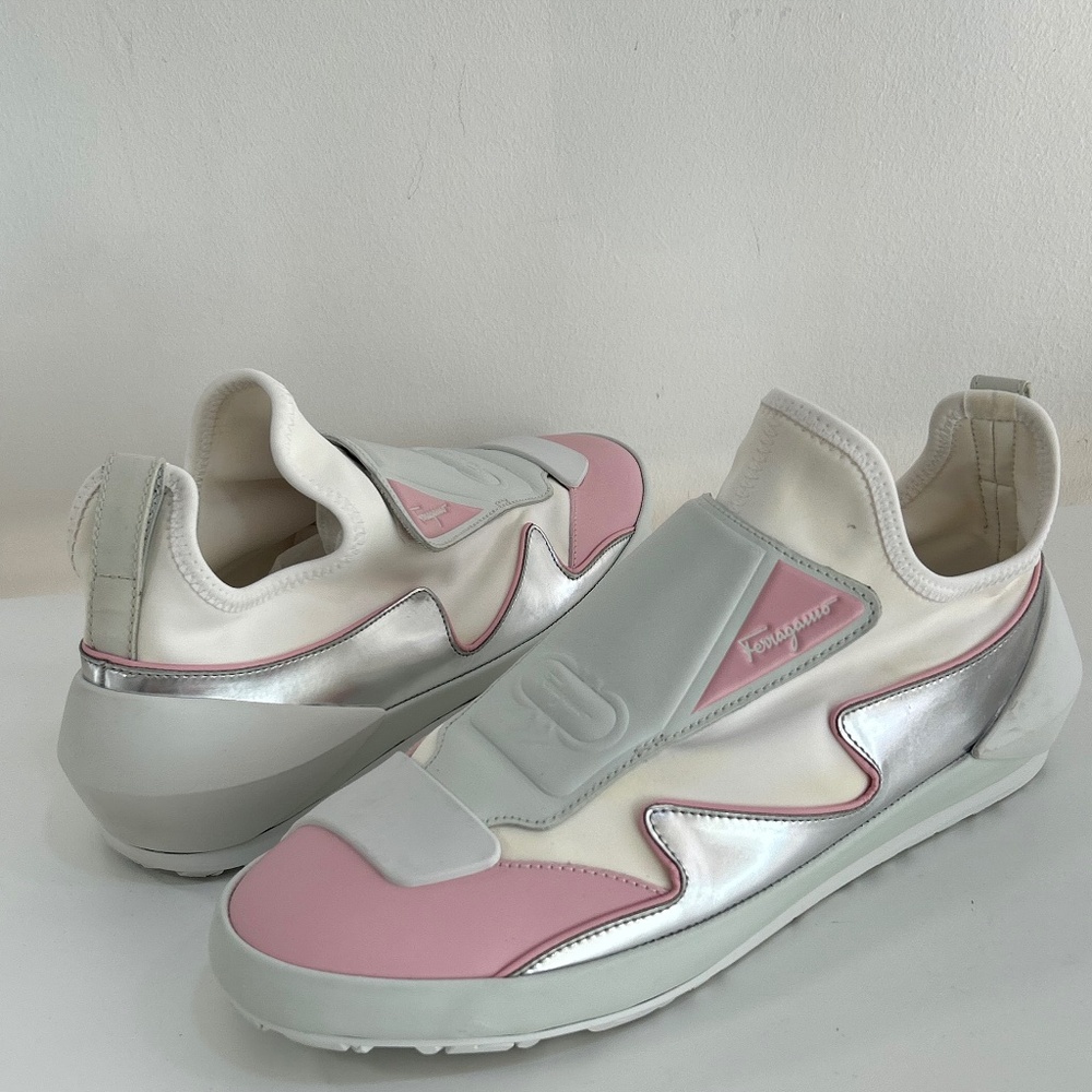 Salvatore Ferragamo Pink Sneakers
